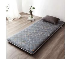 CVNJSKDKH Materasso Tatami Pieghevole Antiscivolo, 1,5 m Spugna Singola Doppia Dormitorio Materasso Futon Materassino da Gioco Mat (Size : 90×200cm)