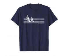 Lago di Como NJ Vintage Vela Anni 70 Nautica Barca a vela Maglietta