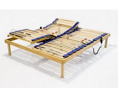 Flexar Rete T/P Elettrica 4 snodi - Rete in Legno a doghe di faggio