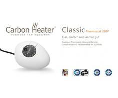 Wasserbetten1a Letto ad Acqua Riscaldamento TBD silvertec 200 W ad Acqua Riscaldamento Heater Carbon