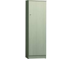 Esidra Armadio 1 Anta, Legno Chiaro, 83 x 29 x 190 cm