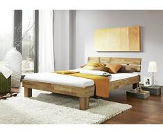 Letto Futon Jenny, 90 x 200 cm, in rovere massiccio naturale oliato.
