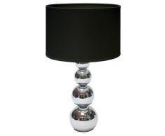 Ranex RA-INDOOR19 Lampada Abat-Jour Mandy, Funzione Touch, Argento