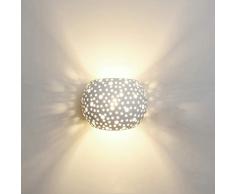 LED applique Lampada da Parete contemporanee con 5W LED Illuminazione A PareteTipo di protezione G9 Protezione ambientale del gesso Lampade a parete Bianco caldo