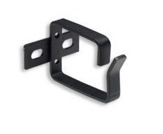 Passacavi per armadi di rete Nero