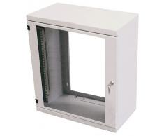 Armadio Rack 19' da muro 16HE Grigio