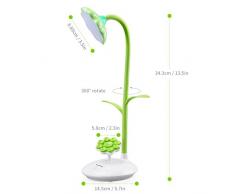OCOOPA Lampada da Scrivania dimmerabile a LED, Dimmerabile Controllo Touch-Sensitive Lampade da lavoro a Led, e porta USB per i bambini…