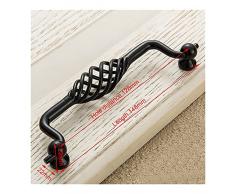 SXHRR Maniglie per mobili Maniglie dellarmadietto Antico Antico Antico scavando Le Maniglie di Uccelli di Uccelli del cassettone delle Maniglie del cassetto dellArmadio della Porta dellArmadio