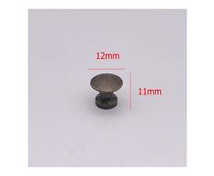 Maniglie per armadietto 1 PZ Vintage Antique Brass Armadietto Maniglie Single Bronze Maniglie Delle Manopole Cassettiera Armadio Armadio Porta Estrattori in Legno Cassettiera Dresser Pull Knobs Hardwa