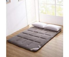 CAMZ Materasso futon portatile giapponese, tappetino tatami, per campeggio, studenti, dormitorio, camera degli ospiti
