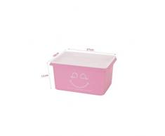 Scatola di immagazzinaggio adorabile, contenitore di immagazzinaggio dei prodotti di cura della pelle della bambola comodino Tabella di condimento del bagno Contenitore di immagazzinaggio del tronco d