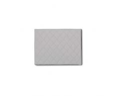 Talamo Italia, Testata in ecopelle a muro, Made in Italy, adatta a letto Singolo, cm 90x60, Bianco