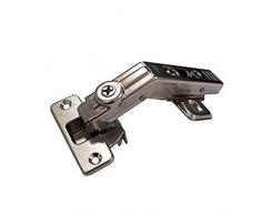 Blum 6466533 Clip Top-Cerniera Pieghevole per Armadio ad Angolo 60°, con Molla, pentola: Viti