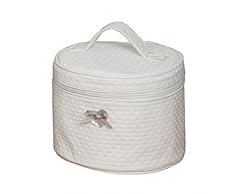 babyline letto – Trousse Rotondo, Unisex, colore: Bianco