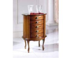 Dafnedesign.Com - Comò Barocco 5 cassetti (L. 49 - H. 71 - P. 39) (TVG)