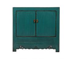 Yajutang Antico cassettiera cinese in legno massello 2 porte
