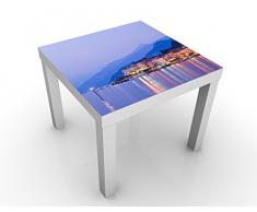 Tavolino design Bellagio At The Lake Como 55x55x45cm, Tischfarbe:schwarz;Größe:55 x 55 x 45cm