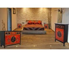 Combinazione di mobili dalla Cina in Stile Vintage con credenza Alto, credenza/cassettone e 2 comodini