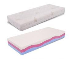 miasuite i sogni italiani Materasso Singolo MULTIONDA MEMORYFOAM Misura 85X190 Altezza 22 cm. SFODERABILE Ortopedico Modello Lupin III