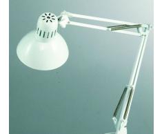 Lampada Da Tavolo Modello Architetto Colore Bianco - Misure H. 74 Cm - 1Xe27 Max. 60W - Lampada Modello Perenz 4025B