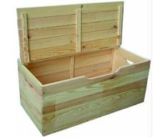 Blinky Cassapanca 7971707 Legno Ibisco con Coperchio, 75X35X33H