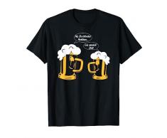 Divertente bevitore birreria giardino pub tavolo genealogico birra Maglietta