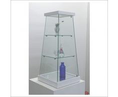 VM ART DESIGN GLASS BY VETRERIA MICELI VETRINETTA A Piramide MOD. VM202TC (Bianco)