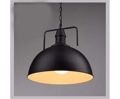 GUI Guo Home Hotel Decorazione Luci, Lampadari Vintage Creativi Coperchi di pentole Sala da Pranzo Soggiorno Illuminazione Domestica Aria Industriale personalità a Bar a Road.30 * 32Cm