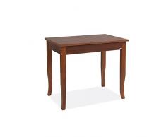 Esse Italia Tavolo da pranzo allungabile colore noce antico legno nobilitato 60x90/120