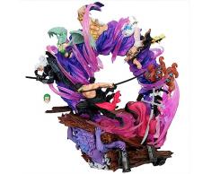 Gooyeh Roronoa Zoro Figure Anime Action Figure Roronoa Zoro Animi Figure Testa Mutabile Statua Collezione Modello Tavolo Ornamento 23cm