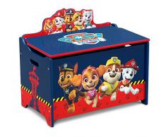 Delta Children Deluxe Toy Box - Greenguard Gold Certified, Nick Jr. PAW Patrol