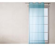 Soleil docre Tenda in Voile Turchese con Occhielli in Metallo