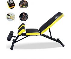Panca con manubri Sedia Romana Professionale Multifunzionale Sit-up Regolabile Panca Pressa per La Casa Sedia per Fitness da Casa Apparecchiature Addominali Sgabello Pastor Portante 300KG