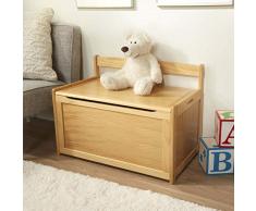 Melissa & Doug - Baule Panca in Legno | Arredo Cameretta Bambino | 3+ | Regalo per Bambine e Bambini