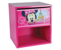 FUN HOUSE Disney Minnie Tavolo Comodino per Bambini, MDF, 33 x 30 x 36 cm