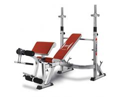 ProAction Optima Press G330 Panca Multifunzione - Reclinabile - con cavalletto per bilanciere