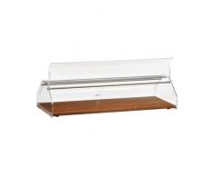 Vetrina neutra espositore brioches bar cm 50x35x21 RS2304