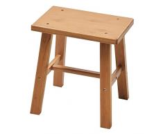 WYBW Minimalist Fashion Creative Childrens Round Sgabello Sedia in Legno Massello Sgabello Basso Sgabello Sofa Poggiapiedi Home Cambio Scarpe Poggiapiedi Poggiapiedi Panchina Bamboo Sgabello Casual/