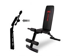 CCLIFE Panca Multifunzionale Casa Fitness Panca Regolabile Addominali 2-in-1-ZERRO