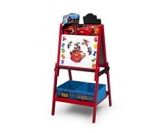 Delta Children Cars - Cavalletto in legno con lavagna double-face