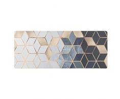 Tappeto da cucina a prova di olio in PVC tappetini in pelle grande pavimento tappeti zerbini camera da letto Tatami impermeabile tappetino porta camera da letto, multicolore, 45 x 120 cm