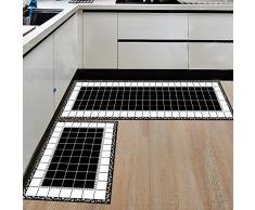 Tappeti da Cucina a Striscia Lunga tappetini Porta Assorbimento di Acqua tappetini Pad Olio tappetini da Bagno Cucina Ricco Reticolo 60 * 180 cm