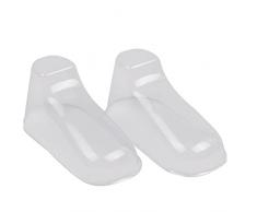 10 Paia di Plastica Trasparente Piedi Display Baby Booties Shoes Calzino Etc Esclusiva di Scarpe del Bambino degli Alberi Scarpa Vetrina