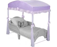Delta Children Girls Canopy for Toddler Bed, Purple by Delta Children