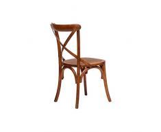 Biscottini Sedia Thonet 86x50x48 cm | Sedia in legno di frassino | Sedie cucina legno | Sedie da cucina seduta Rattan