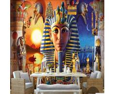 Carta Da Parati Murale Murali Personalizzare 4D Mural Decorazione ,Moderna Cultura Egiziana Antica Civiltà Tecnica Dello Sfondo Per Camera Da Letto Soggiorno Sala Da Pranzo Wallpaper-104In×168In 260