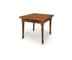 Estea Mobili - TAVOLO QUADRATO ALLUNGABILE ARTE POVERA 100X100 - 14