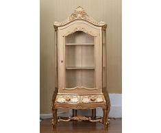 Kunibert 'Armadio Barocco rococò vetrina Armadio Louis Seize Colore: Oro hoehe198 cm xbreite100 cm