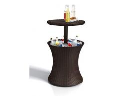 Curver Tavolo Bar Rattan Marrone