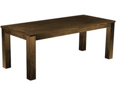 Brasil mobili tavolo da pranzo 'Rio classico' in molti colori e dimensioni, Pino, Rovere antico, L/B/H: 208 x 90 x 77 cm